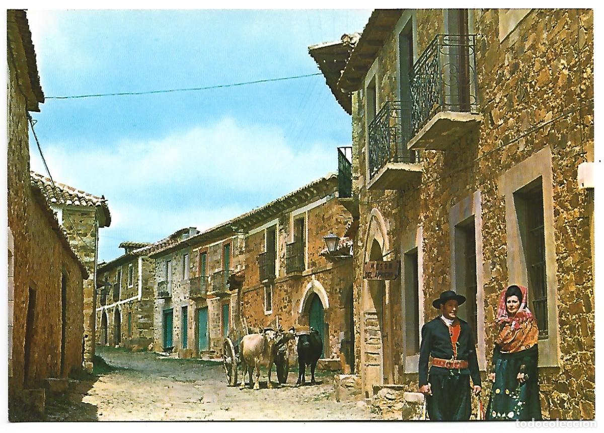 Cartoline: CASA REAL Y MESON DEL ARRIERO - REAL STREET AND INN DEL ARRIERO.- CASTRILLO DE LOS POLVAZARES / LEON