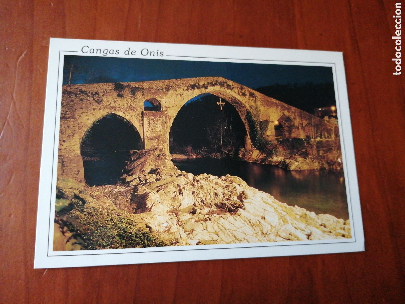 Postales: POSTAL CANGAS DE ONIS (ASTURIAS) PUENTE ROMANO - Foto 1