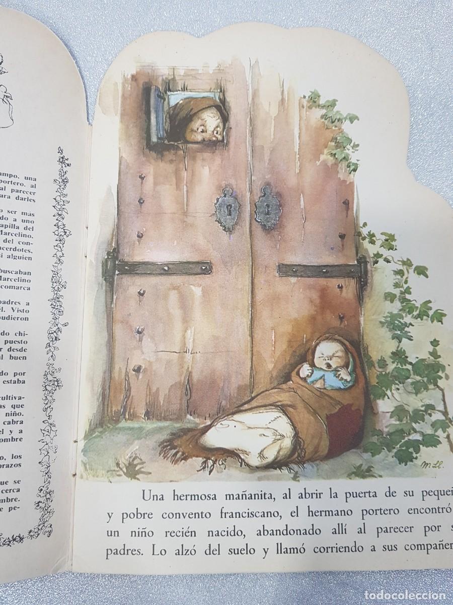 Postales: Libro troquelado Marcelino pan y vino Ediciones Raylu Barcelona - Foto 2