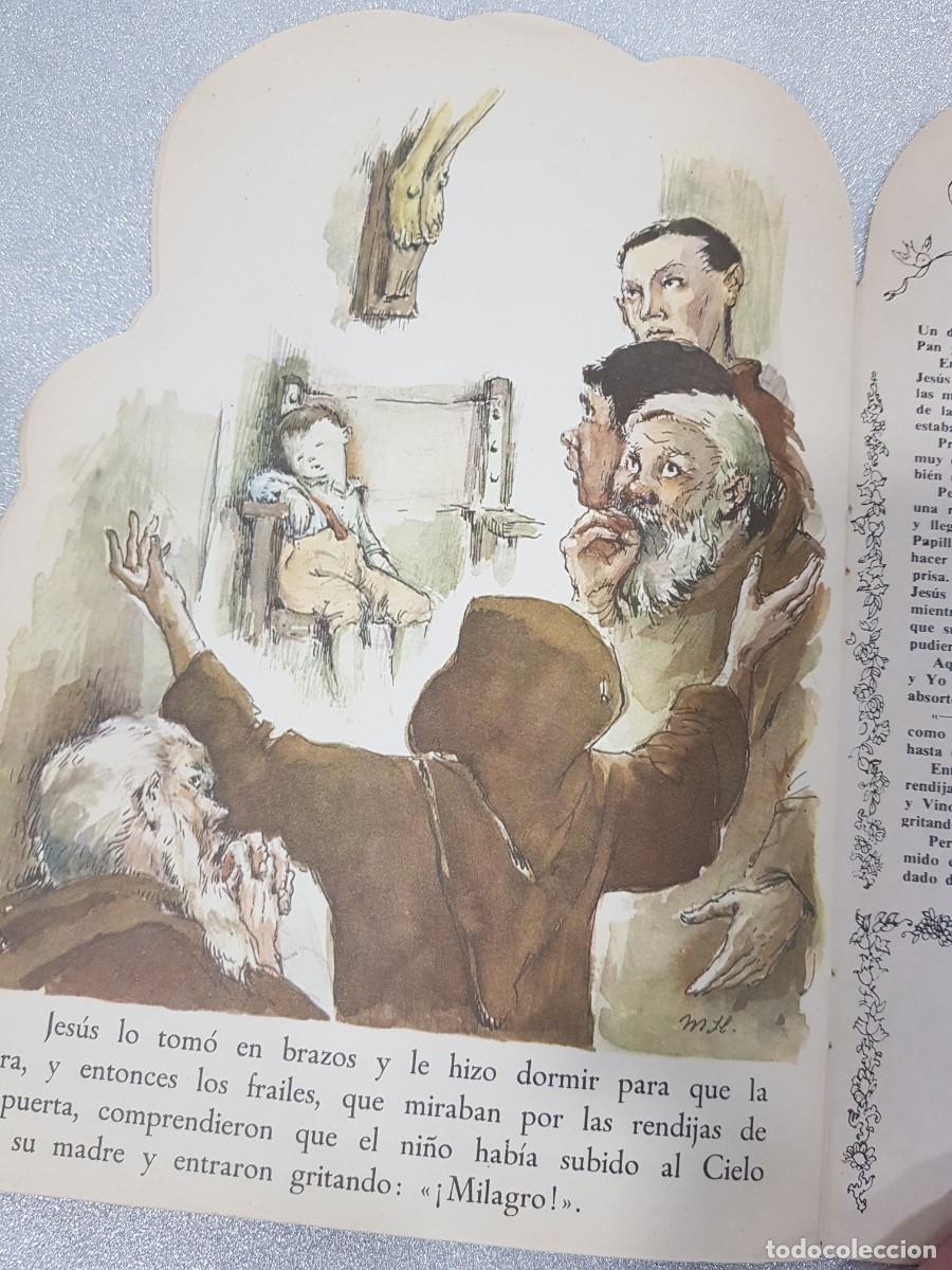 Postales: Libro troquelado Marcelino pan y vino Ediciones Raylu Barcelona - Foto 4