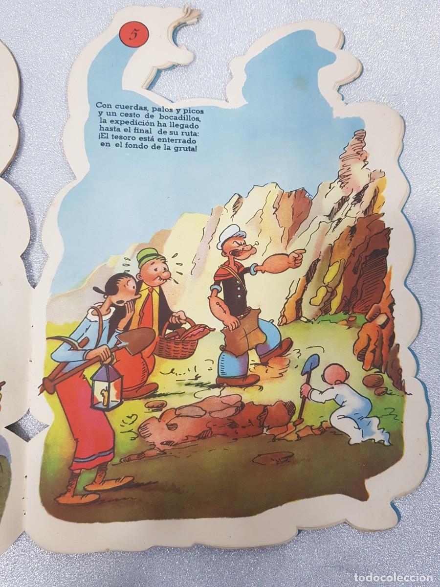Postales: Libro troquelado El tesoro de popeye - Foto 3