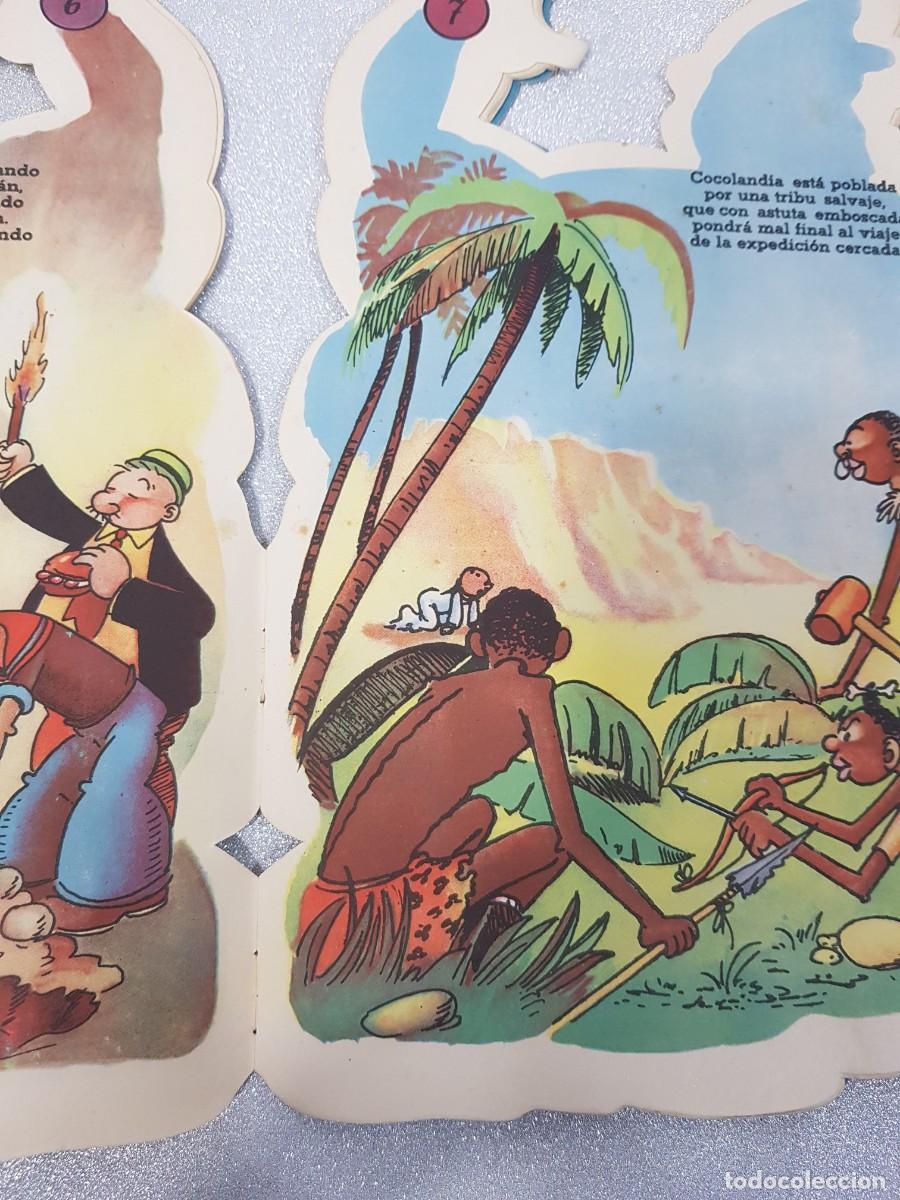 Postales: Libro troquelado El tesoro de popeye - Foto 4