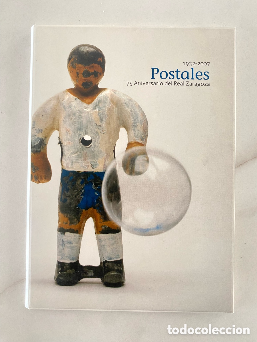 Postales: Postales 75 aniversario Real Zaragoza - Foto 1