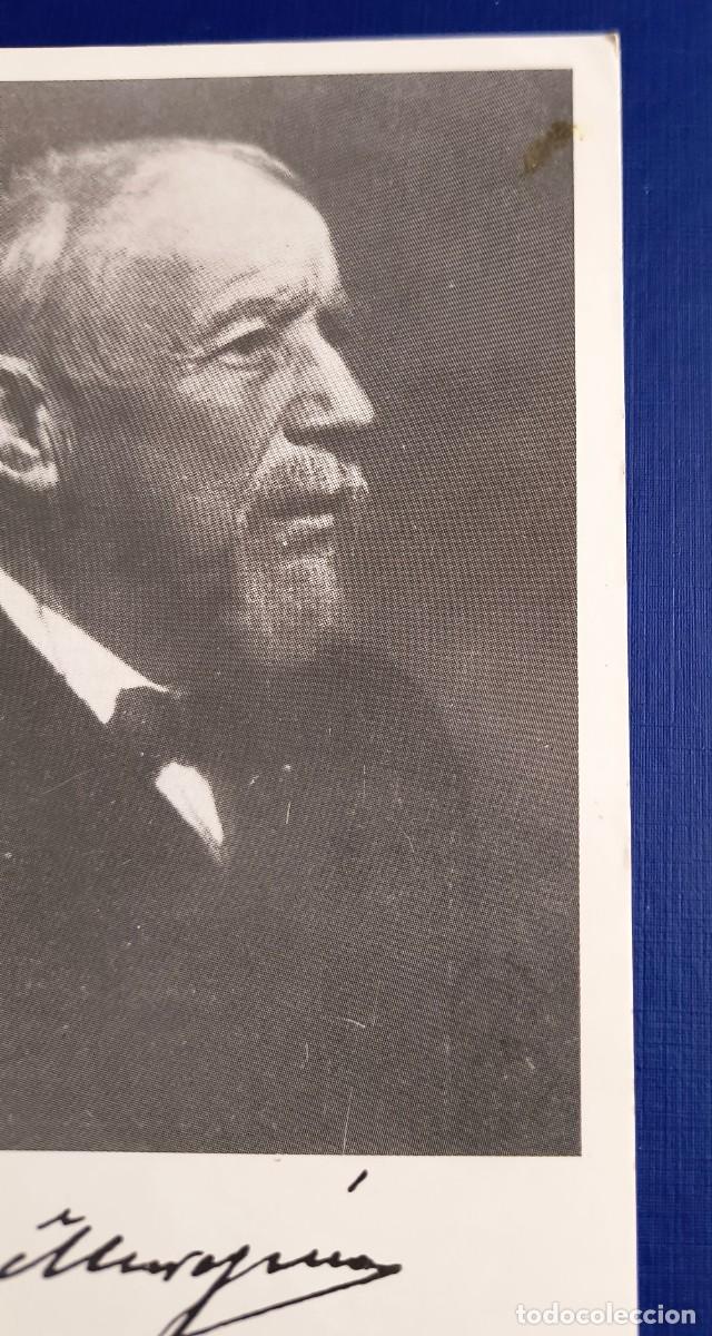 Postales: POSTAL DE RETRATO DE MANUEL MURGUIA - Foto 2