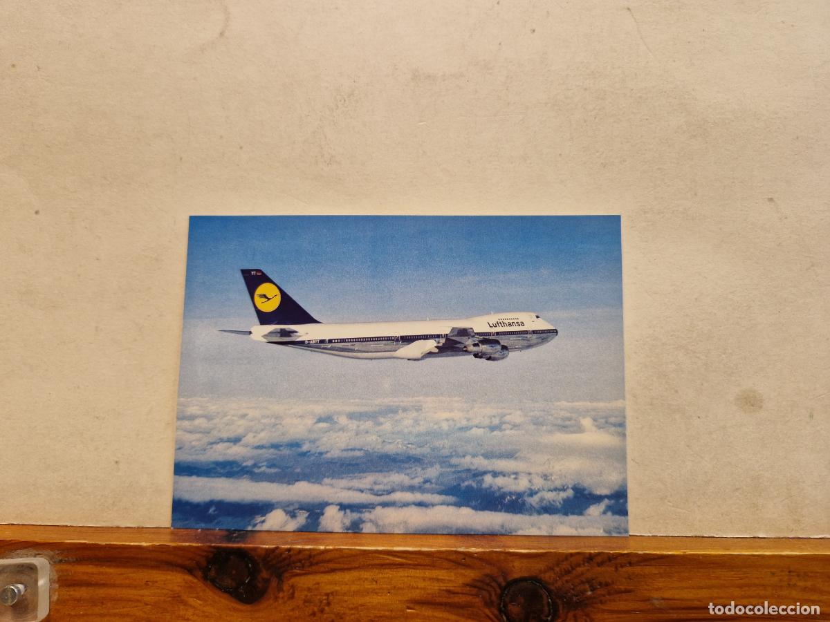 Cartes Postales: BONITA POSTAL NUEVA. LUFHANSA B747