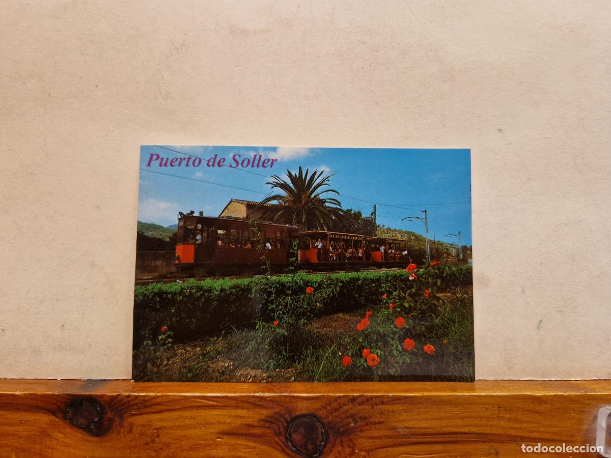 Cartes Postales: BONITA POSTAL CIRCULADA. PUERTO DE SOLLER. MALLORCA.