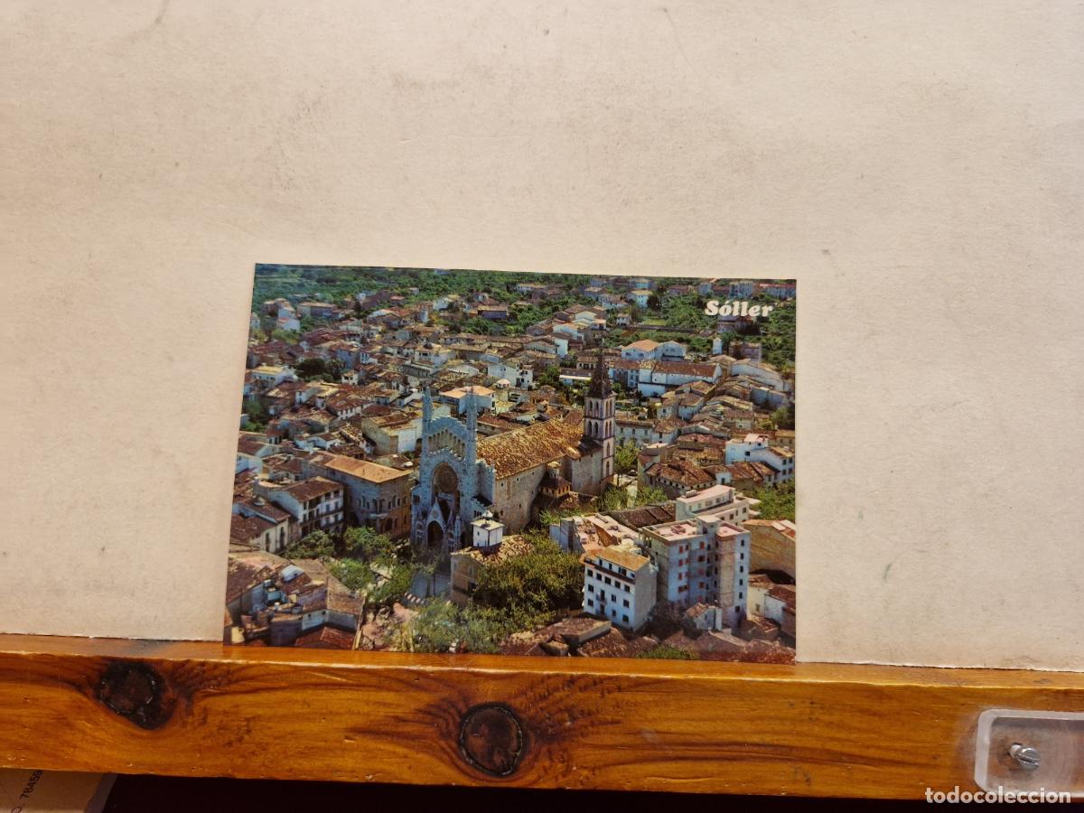 Cartes Postales: BONITA POSTAL CIRCULADA. PUERTO DE SOLLER. MALLORCA. IGLESIA PARROQUIAL