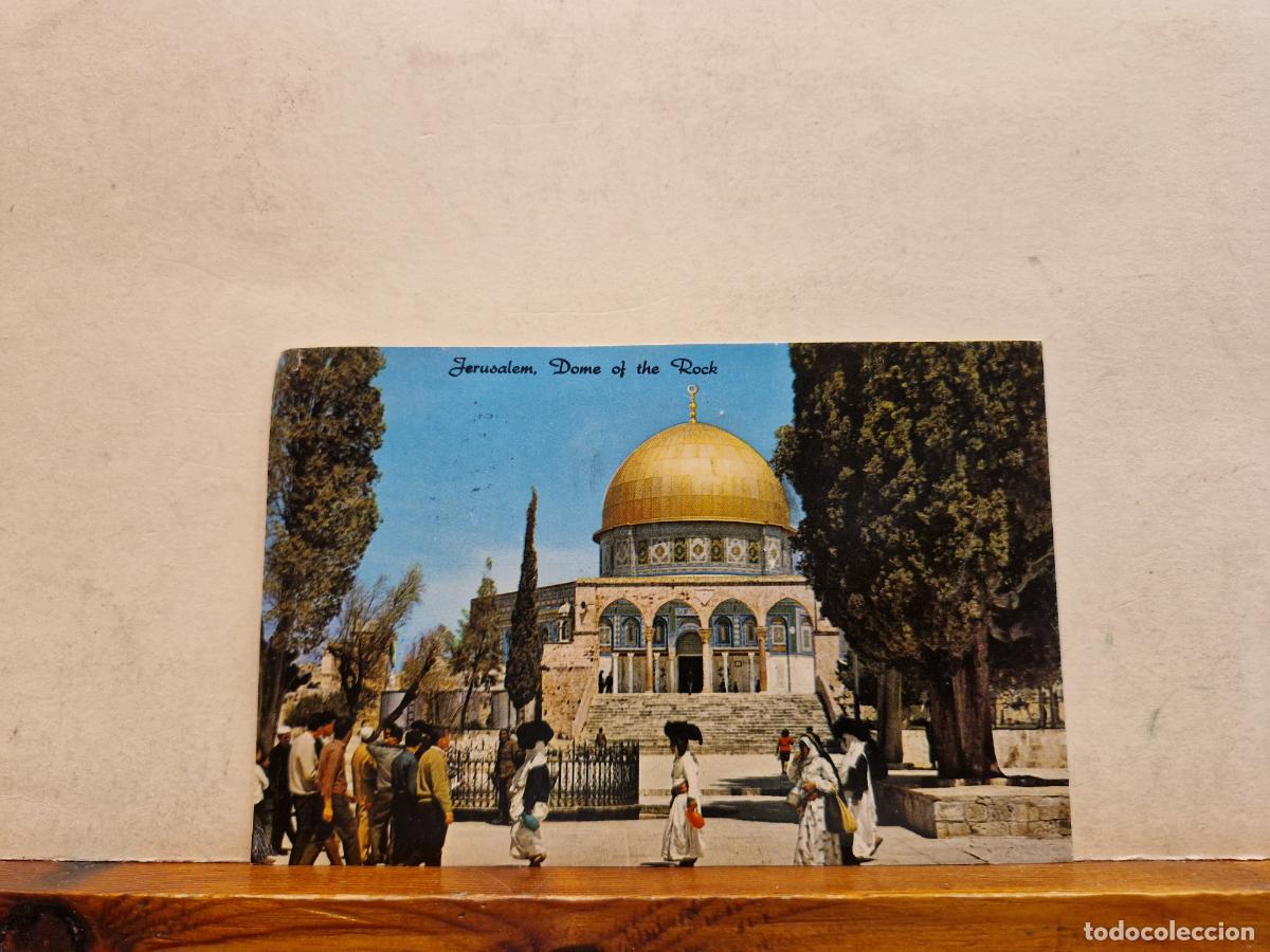Cartes Postales: BONITA POSTAL CIRCULADA. JERUSALEM, DOME OF THE ROCK.