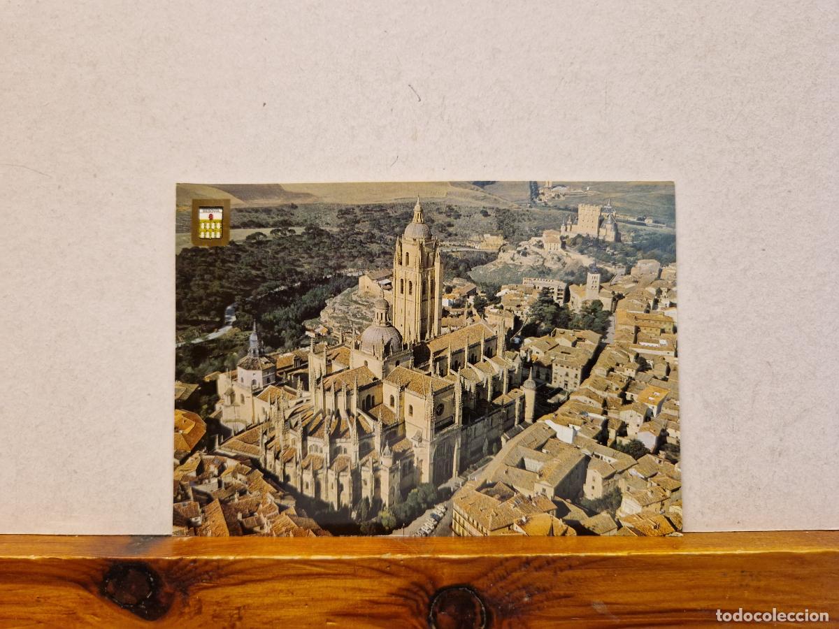 Postales: BONITA POSTAL CIRCULADA. SEGOVIA. CATEDRAL. - Foto 1