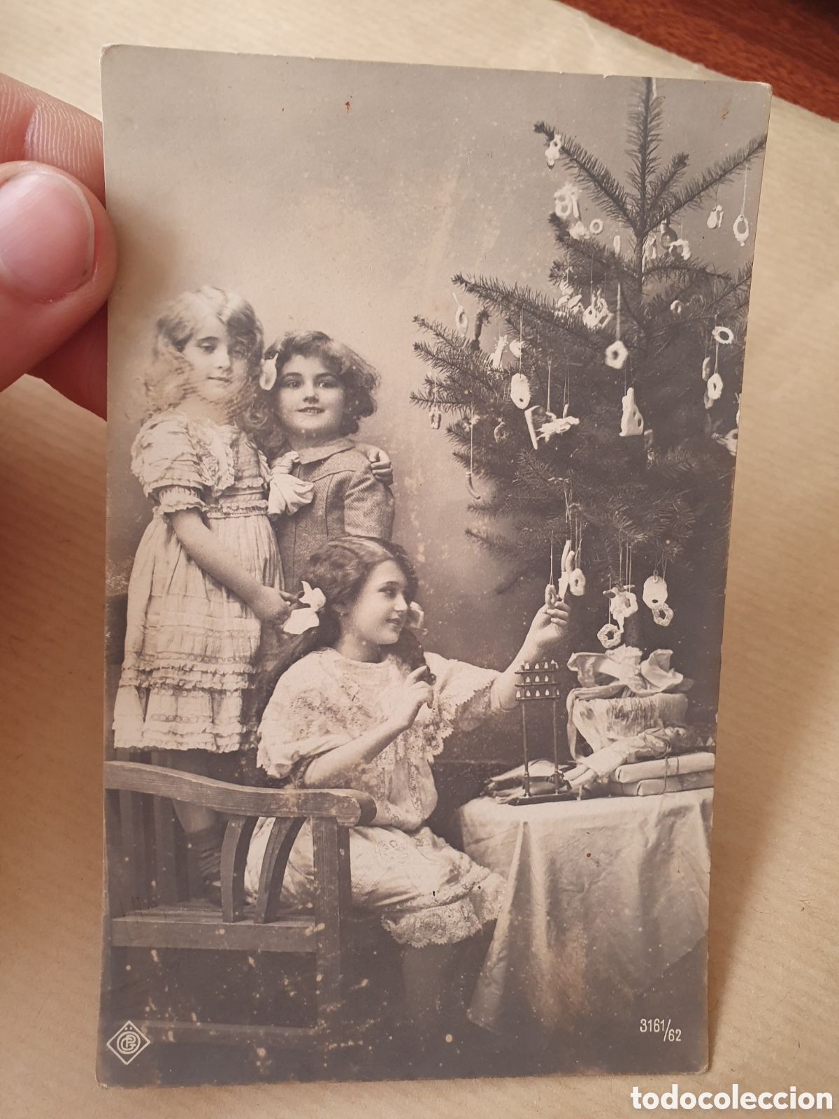 Postales: Antigua postal ni&ntilde;as Navidad. (L107)