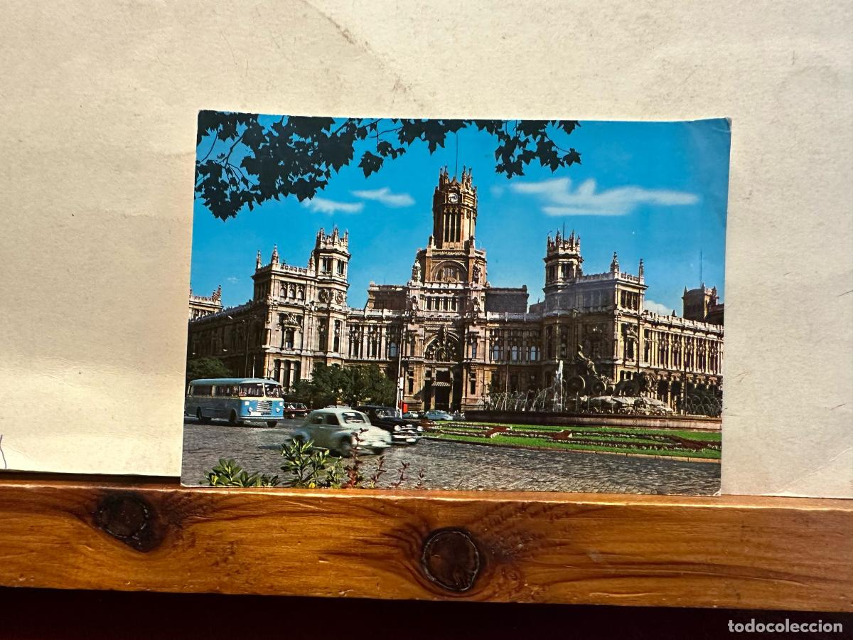 Postales: BONITA POSTAL CIRCULADA. MADRID. PALACIO DE COMUNICACIONES. - Foto 1