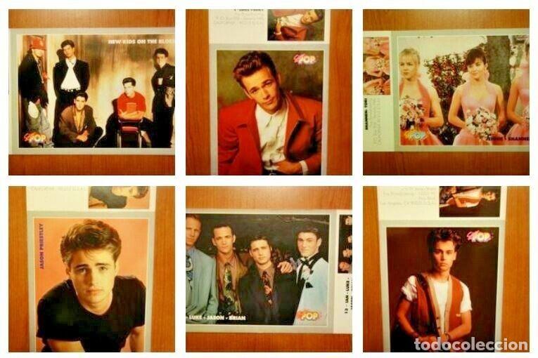Postales: Lote de postales vintage de los 80 y 90 &ndash; &Iacute;dolos del cine y la m&uacute;sica
