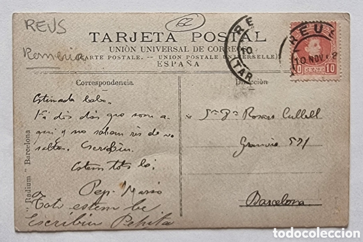 Postales: PROCESI&Oacute;N RELIGIOSA - J. MASS&Oacute; - POSTALES - Foto 2