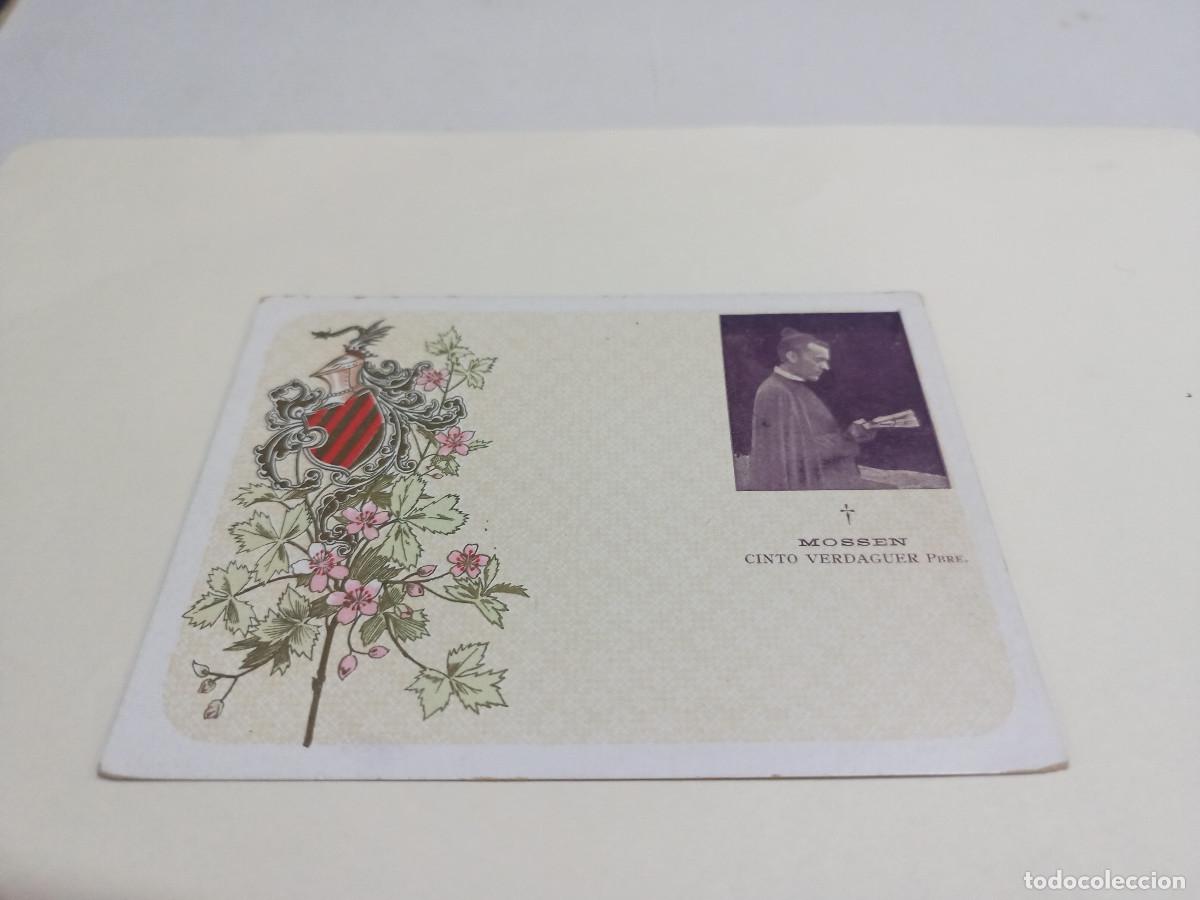 Postales: POSTAL CATALANISTA - MOSSEN CINTO VERDAGUER PBRE.