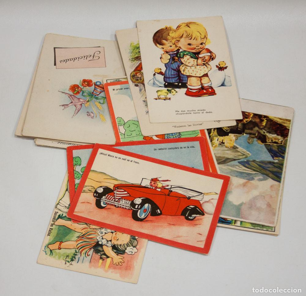 Postales: LOTE DE 22 POSTALES INFANTILES. - Foto 1