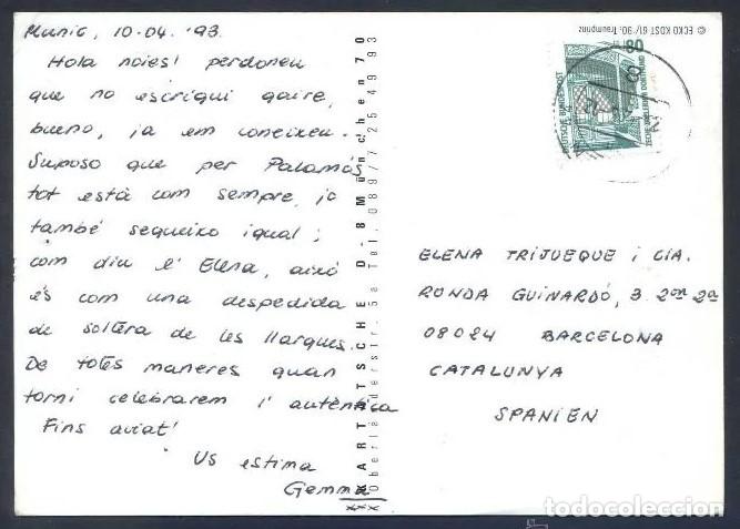 Postales: Foto: An&oacute;nima. Ed. Kartitsche D-8. M&uuml;nchen. Circulada 1993. - Foto 2