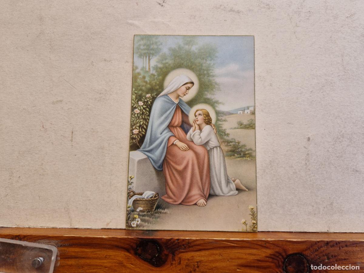 Postales: BONITA POSTAL CIRCULADA. LA VIRGEN MARIA Y EL NI&Ntilde;O JESUS