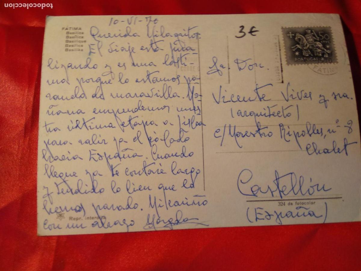 Postales: Postal F&aacute;tima Basilica P.2161 - Foto 2