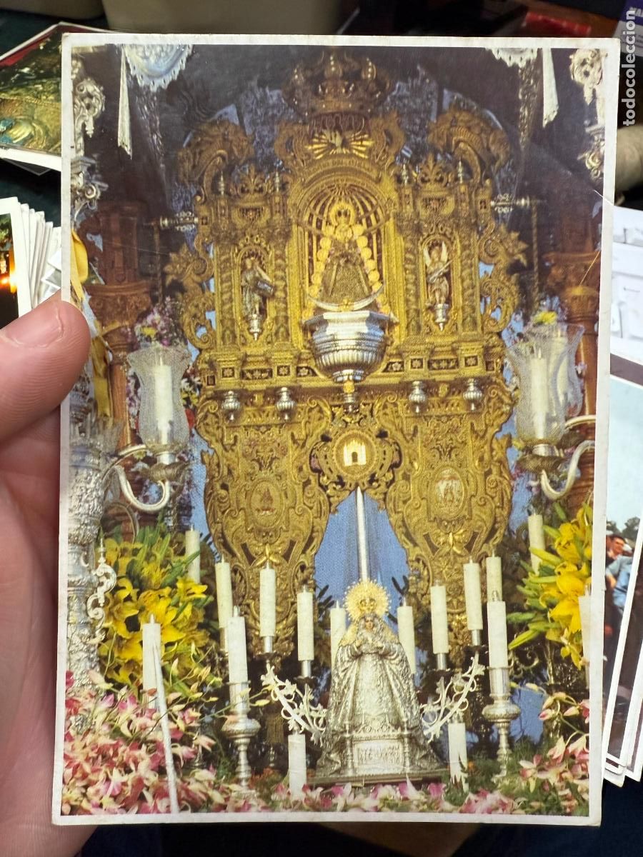 Postales: POSTAL HERMANDAD DEL ROCIO DE LA MACARENA - RELIGIOSO - Foto 1