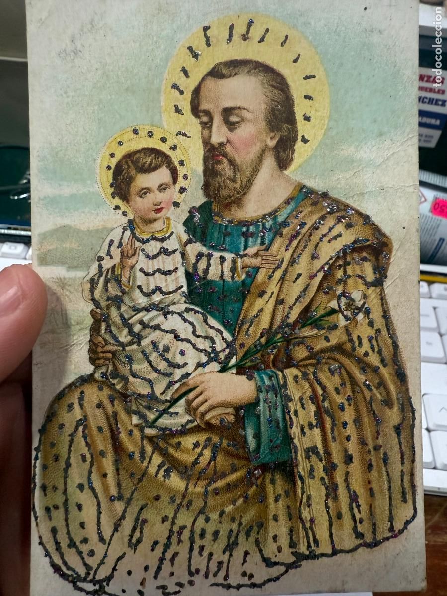 Postales: ANTIGUA POSTAL RELIGIOSA - SAN JOSE - Foto 1