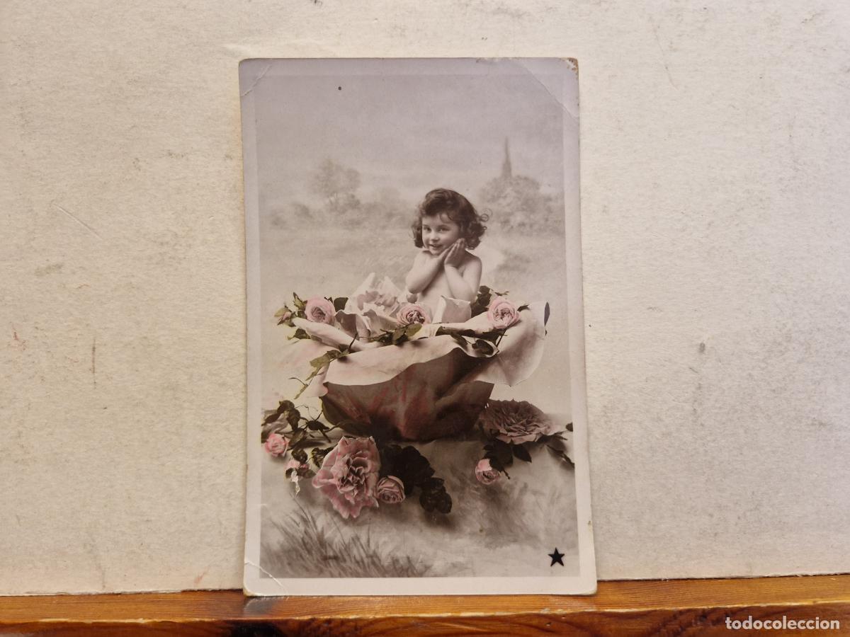 Postcards: BONITA POSTAL CIRCULADA. SIMPATICOS NI&Ntilde;A
