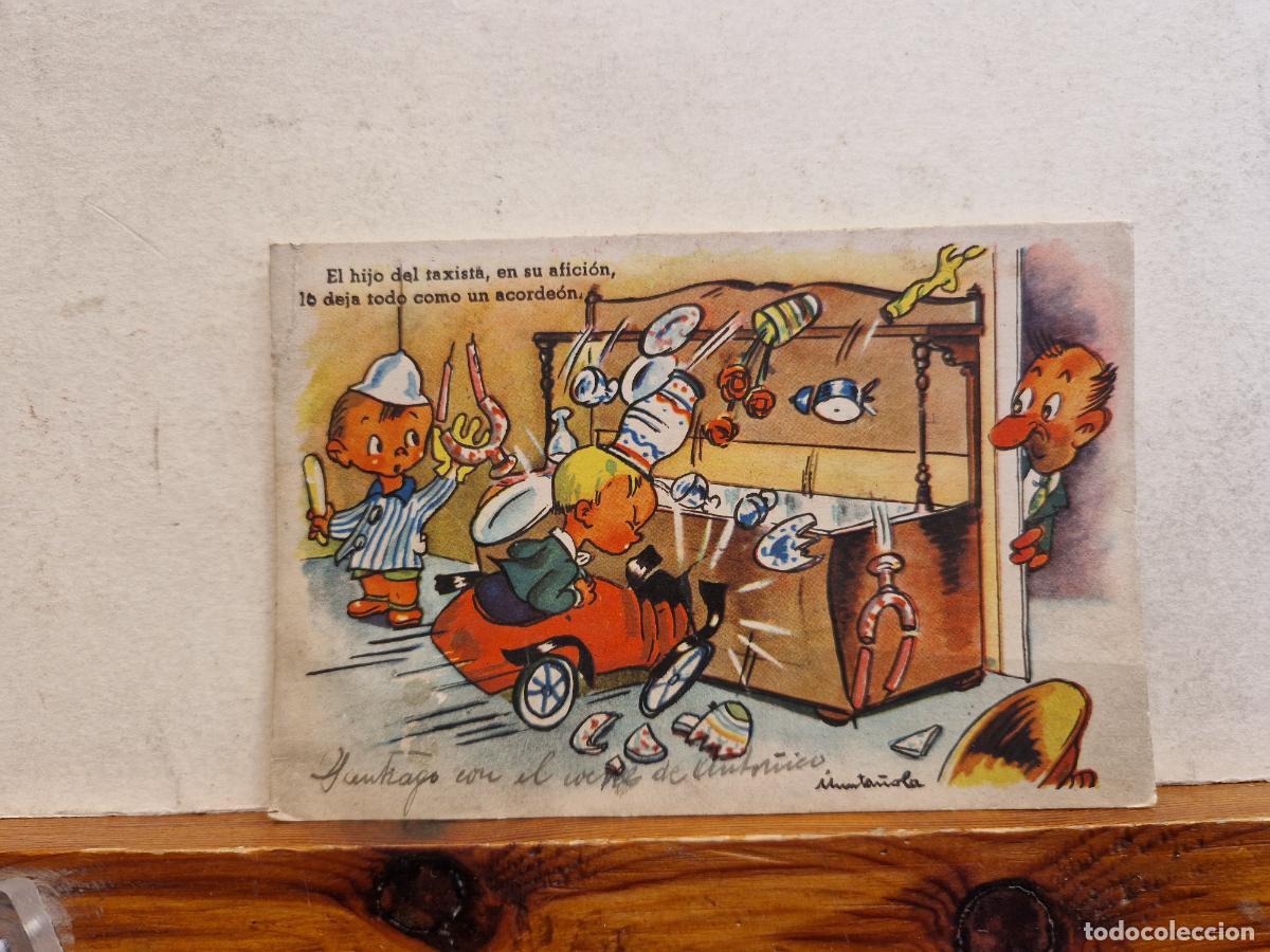 Postales: BONITA POSTAL CIRCULADA. MINI HISTORIA