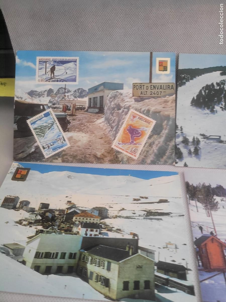 Postales: POSTALES ANDORRA NIEVE - Foto 2