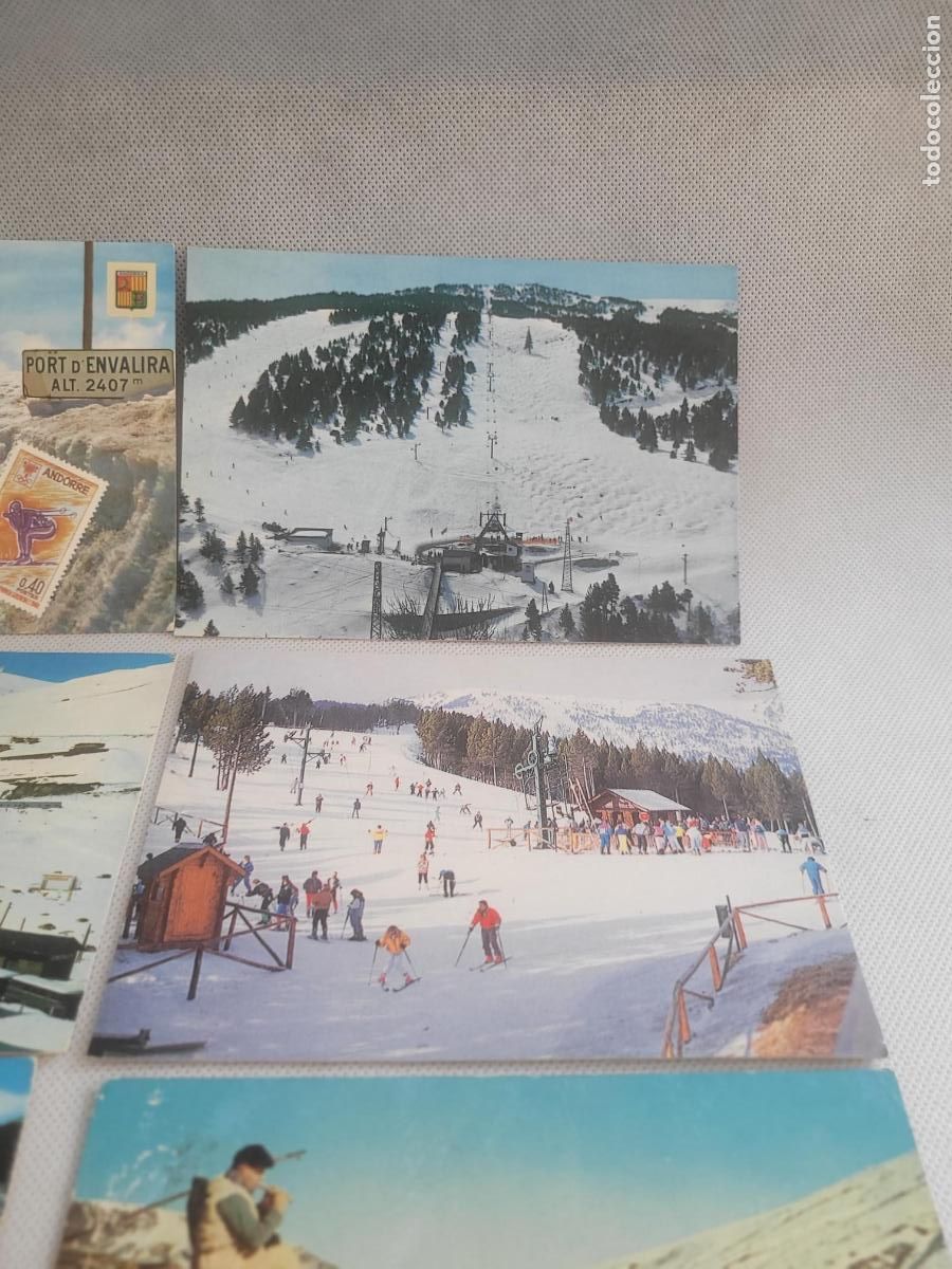 Postales: POSTALES ANDORRA NIEVE - Foto 3