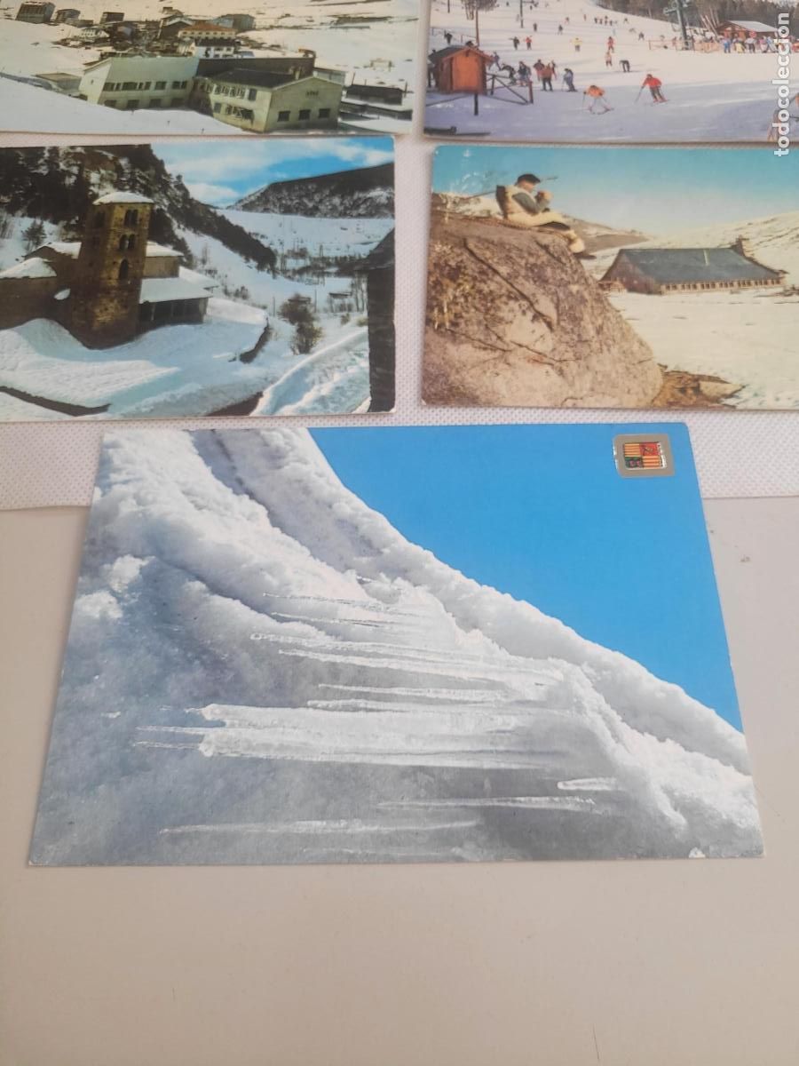 Postales: POSTALES ANDORRA NIEVE - Foto 4