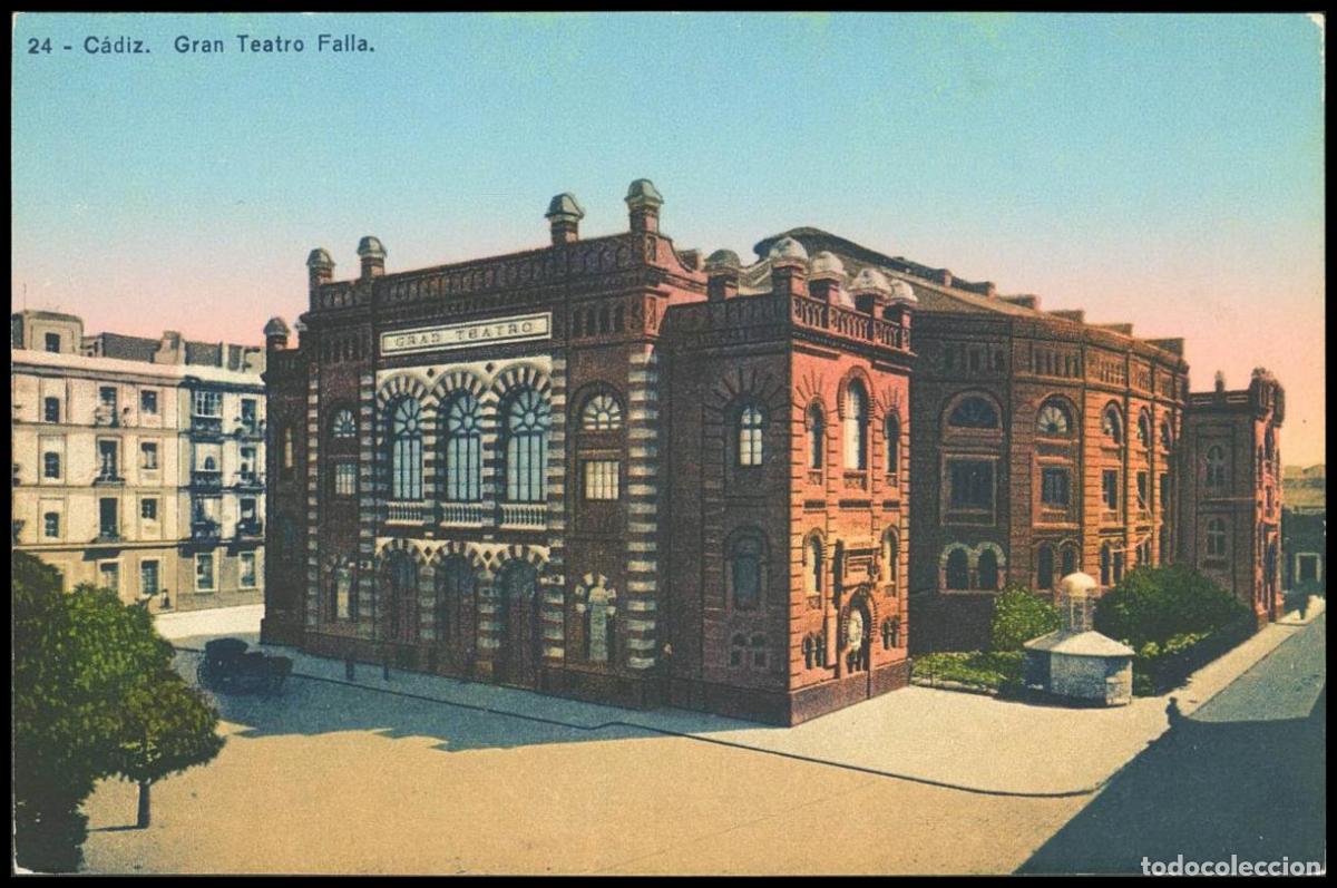 Postales: C&aacute;diz. CADIZ. Gran Teatro Falla. - Foto 1