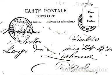 Postales: Belgica & Postal, Bruxelles, Casa del Rey, Lisboa 1900 (1663) - Foto 2