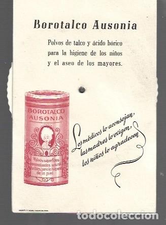 Cartoline: POSTAL DE PUBLICIDAD DE POLVOS DE TALCO DE BOROTALCO AUSONIA