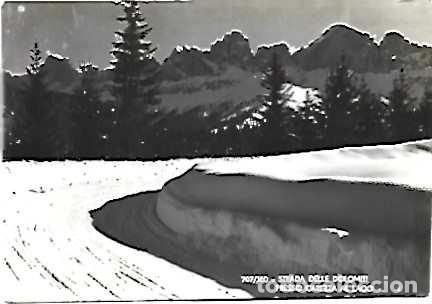 Postcards: Italia & Marcofilia, Carretera de las Dolomitas, Paso de Carezza, Porto 1968 (3889)