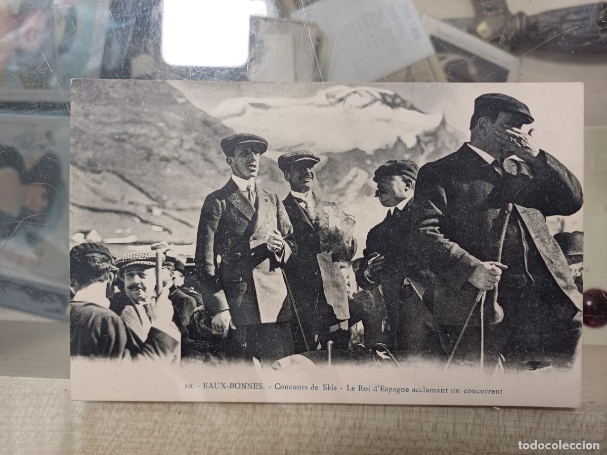 Postales: Alfonso XIII. COncurso de ski - Foto 1