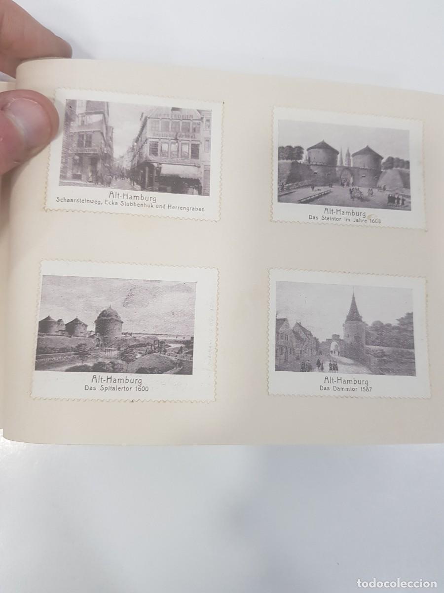 Postales: Libreta con sellos recuerdo de Hamburgo 1913 - Foto 7