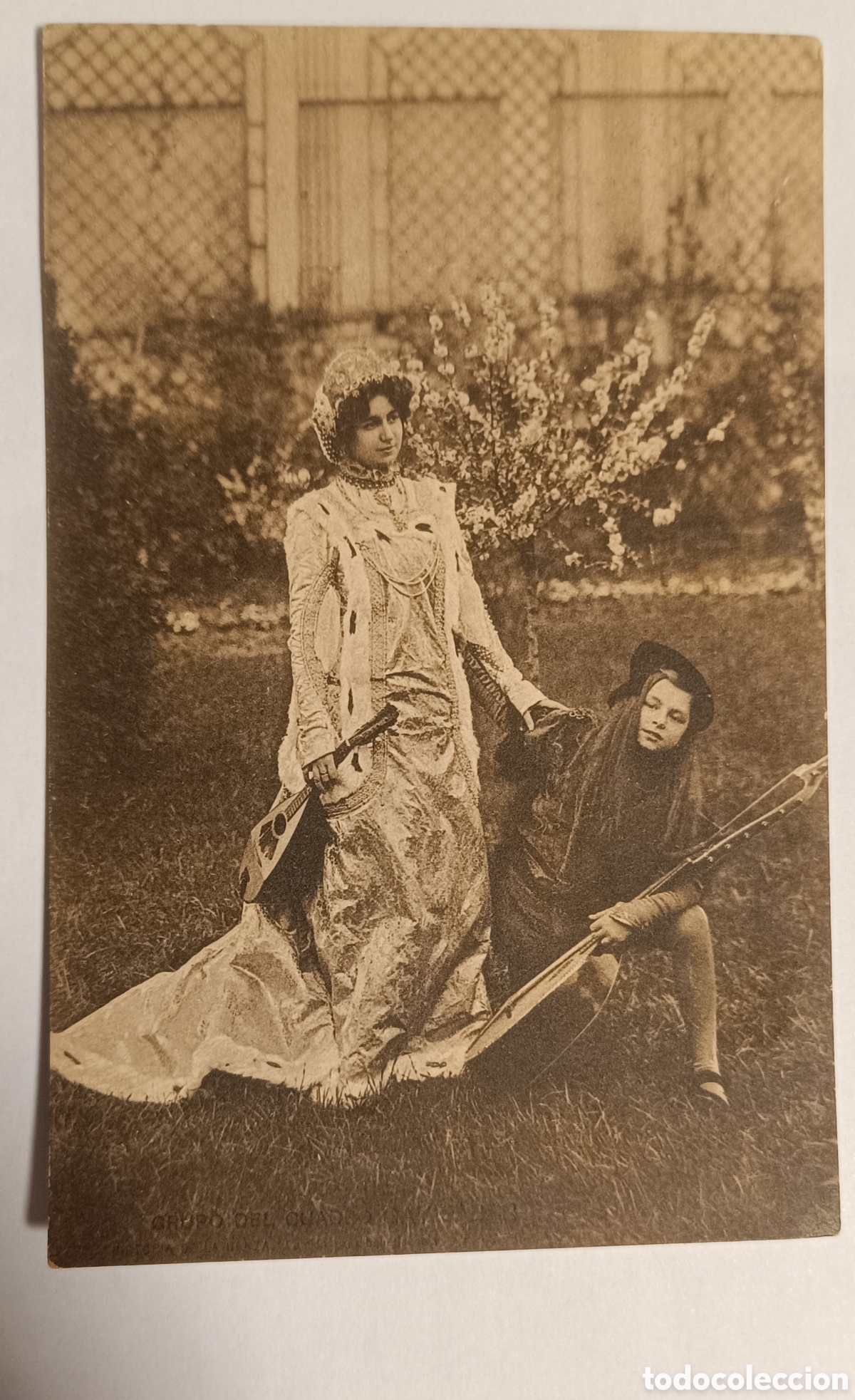 Postales: Postal muy antigua Historia de la Danza Grupo Gay Saber