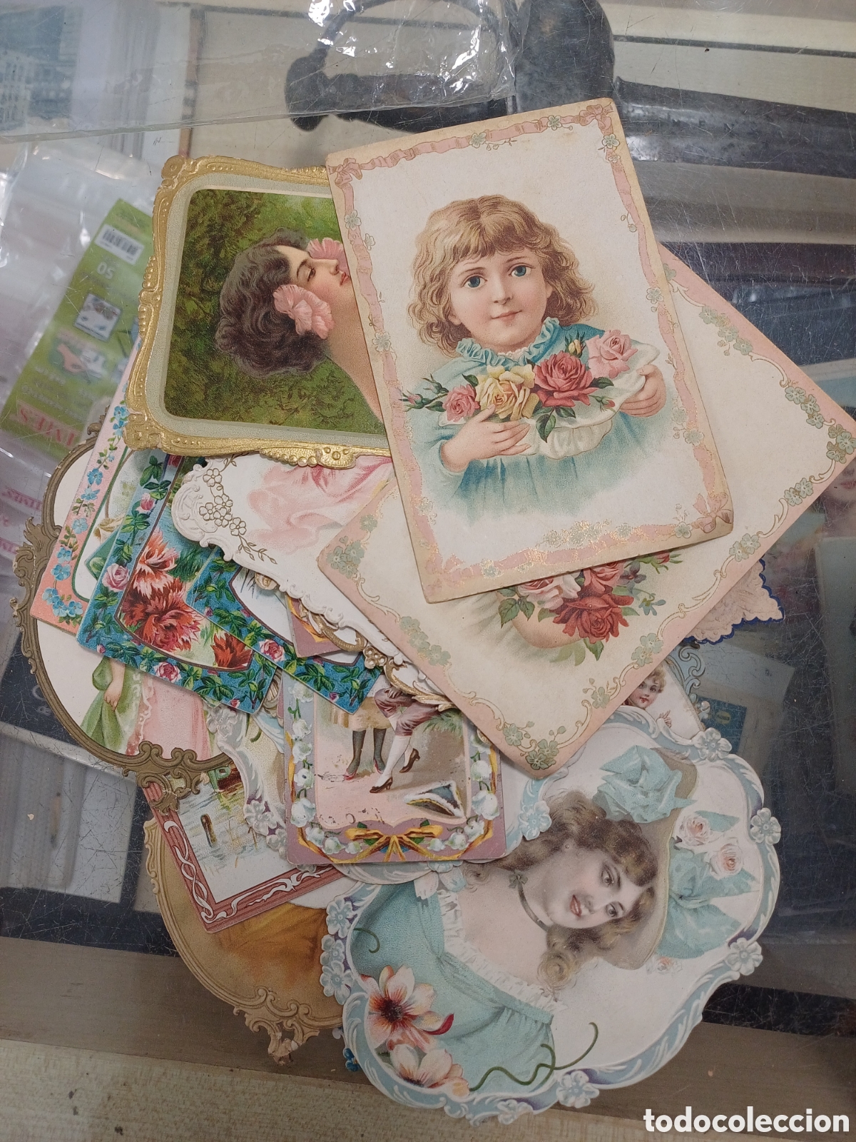 Postales: Lote de tarjetas navide&ntilde;as 48 - Foto 1