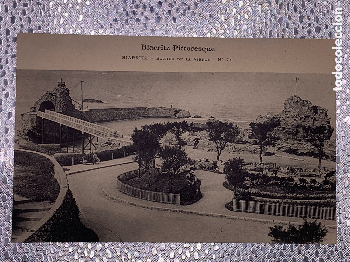 Postales: Postal Biarritz Pittorresque - Rocher de la Vierge N&deg;71 - Foto 1