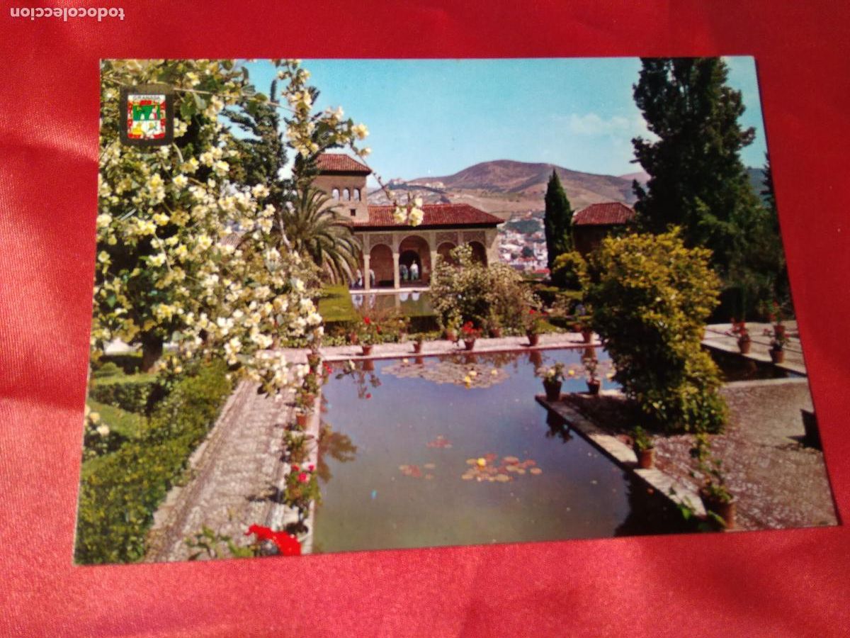 Postales: Postal Granada Alhambra Jardines de Partal P.933 - Foto 1