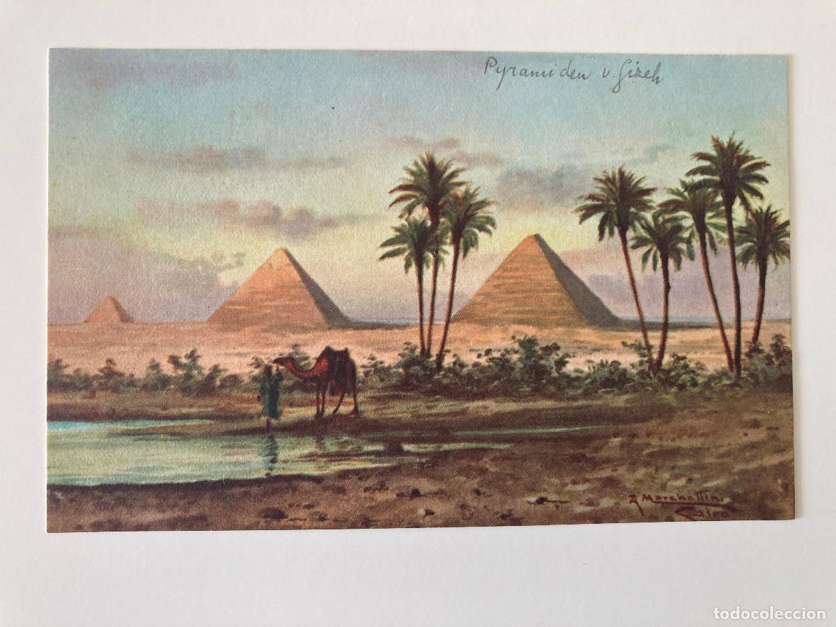 Postales: 3 POSTALES EGIPTO EGIPTOMAN&Iacute;A EGIPCIA - Foto 1