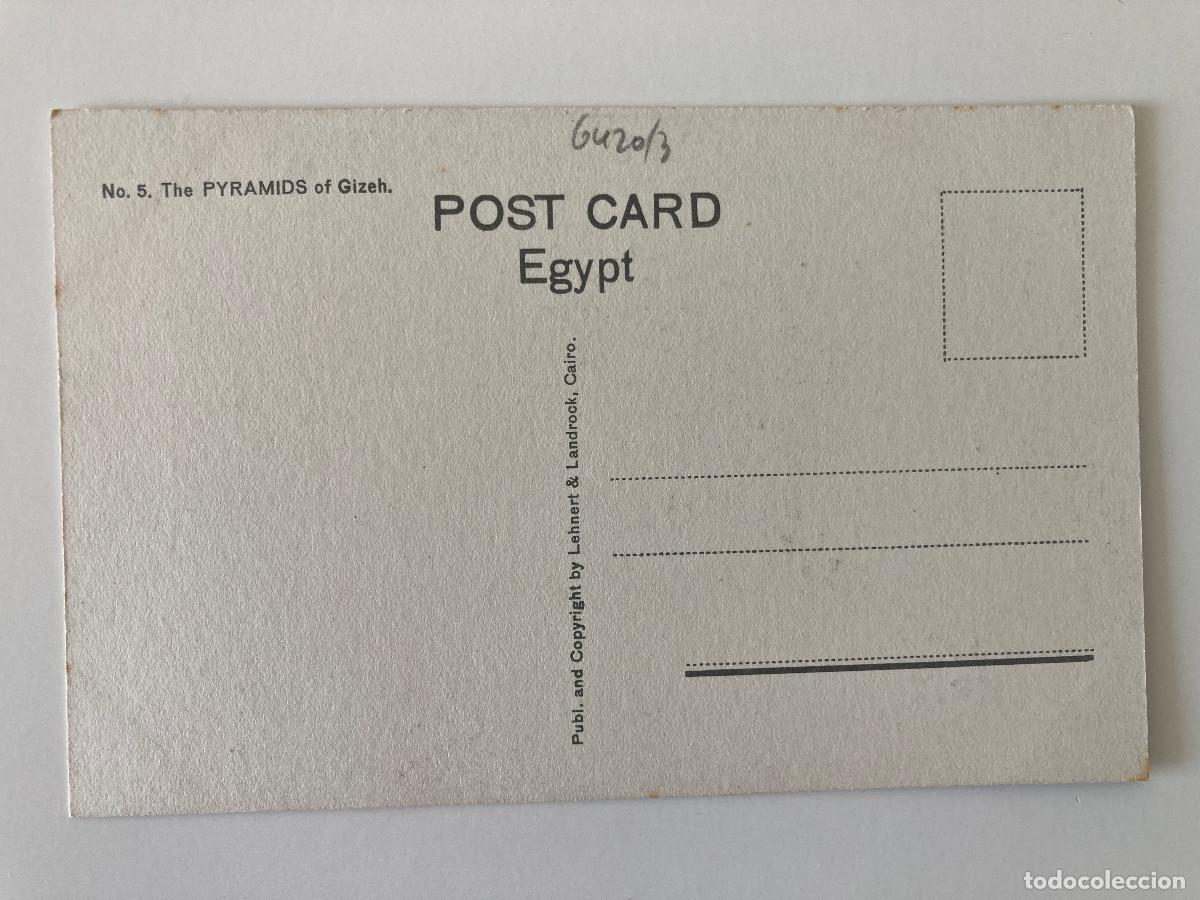 Postales: 3 POSTALES EGIPTO EGIPTOMAN&Iacute;A EGIPCIA - Foto 2