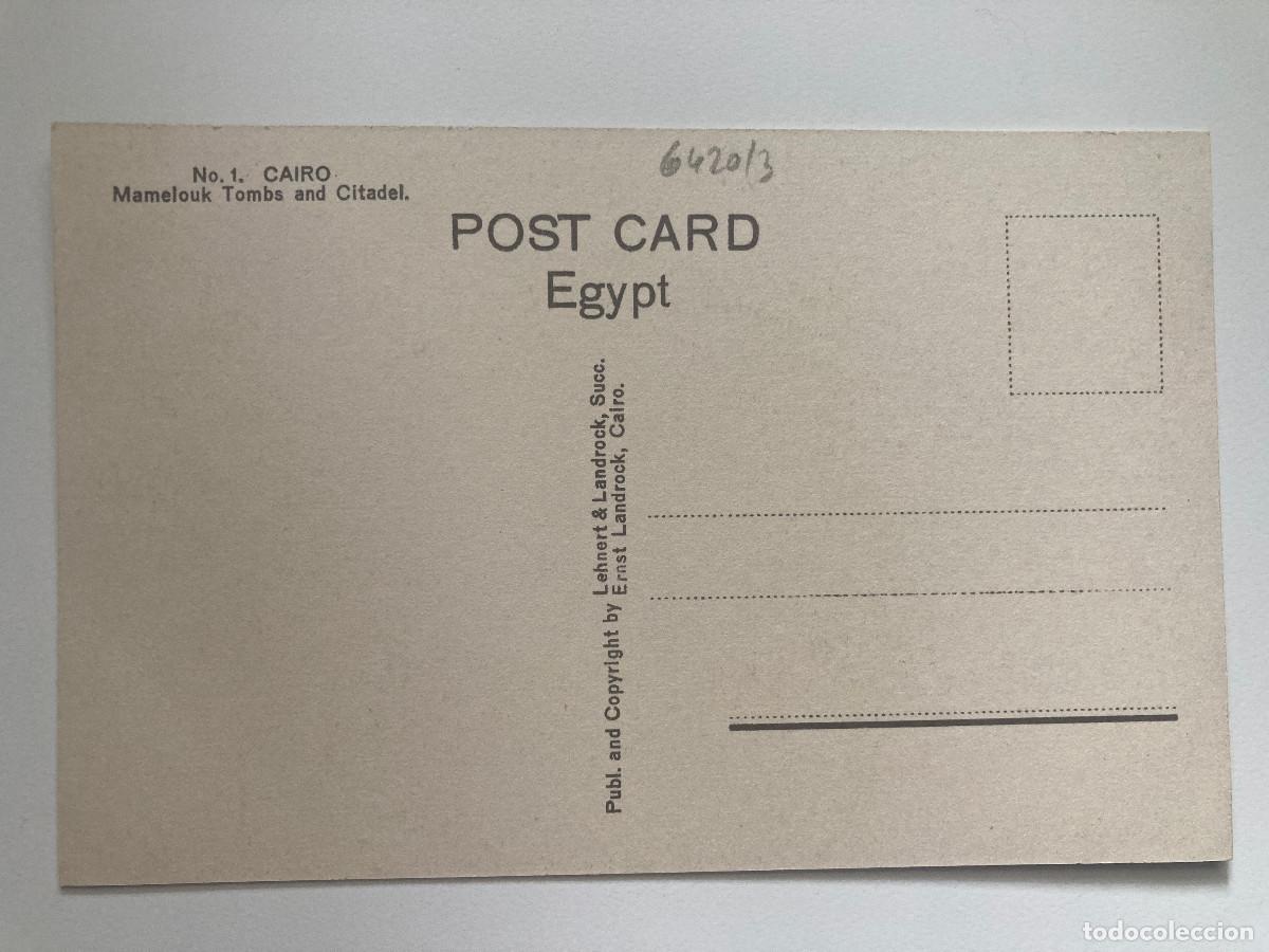 Postales: 3 POSTALES EGIPTO EGIPTOMAN&Iacute;A EGIPCIA - Foto 6