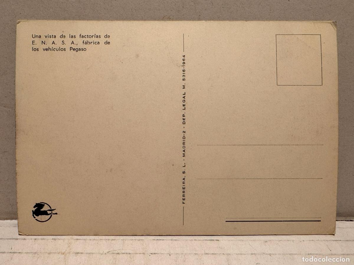 Postales: POSTAL DE PEGASO A&Ntilde;OS 70 - Foto 2