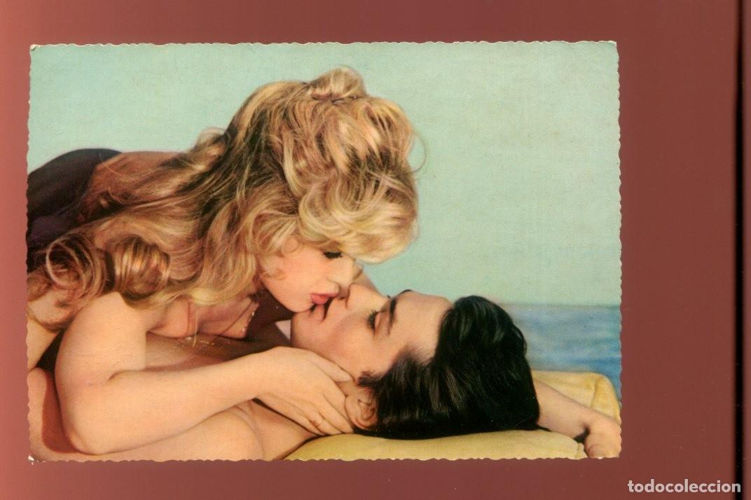 Postales: postal brigitte Bardot y Alain Delon - Foto 1