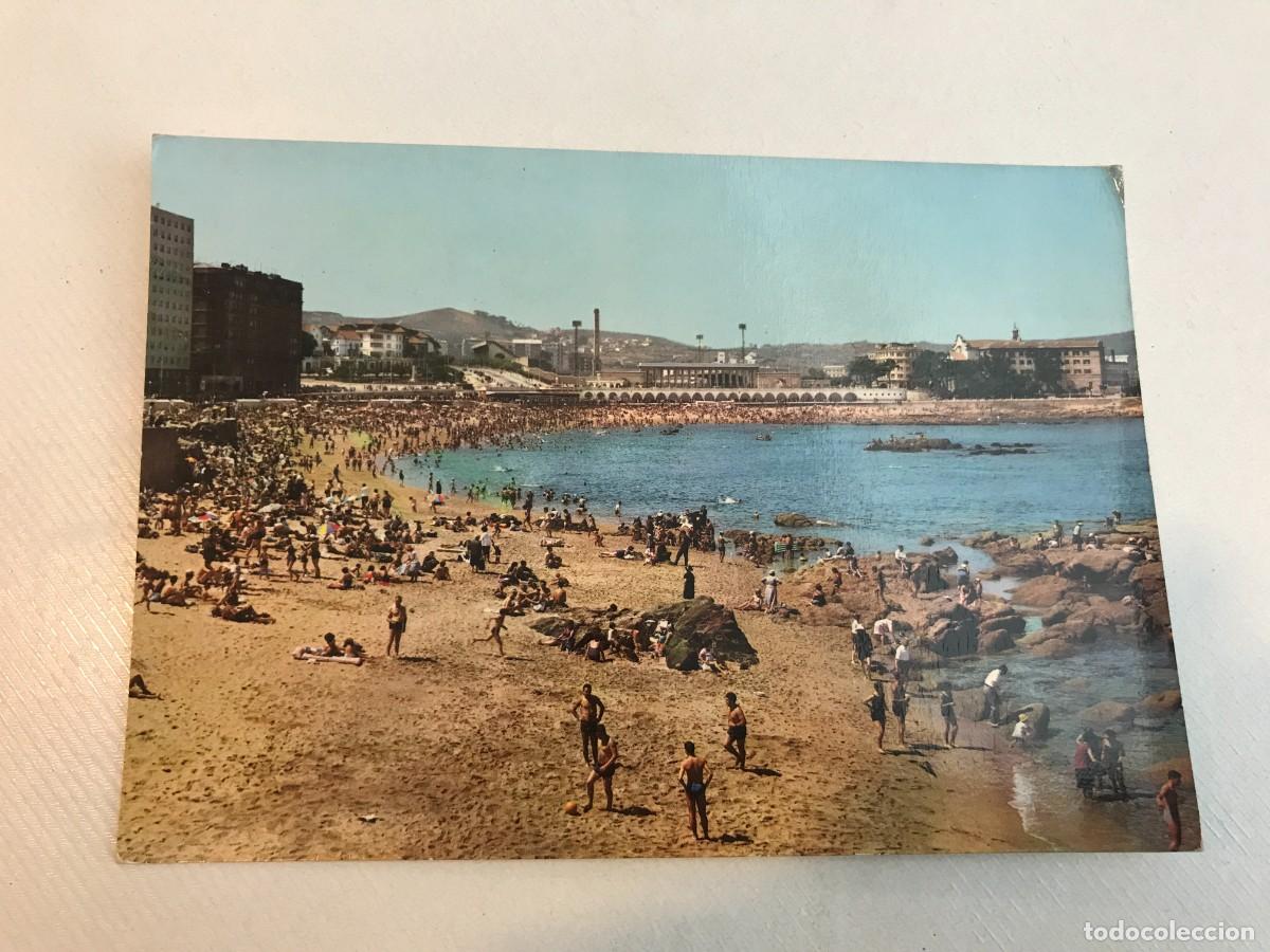 Postales: POSTAL. CORU&Ntilde;A. PLAYA DE RIAZOR (NO ESCRITA) - Foto 1