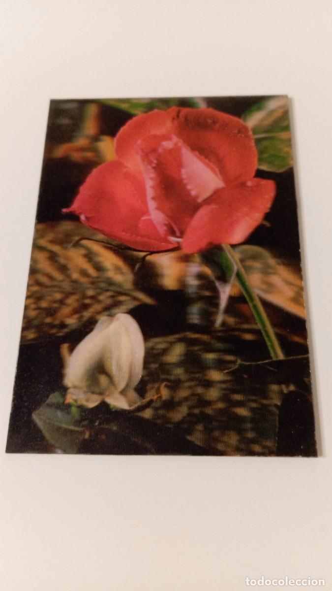 Postales: Postal 3D Flor Ref. 26 (sin escribir) - Foto 1