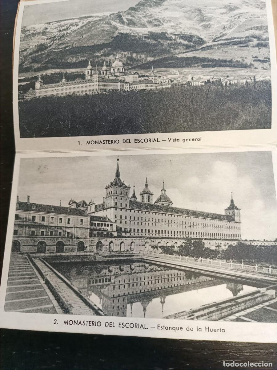 Postales: Librito Completo de 20 Postales del Monasterio del Escorial. L. Roisin - Foto 2