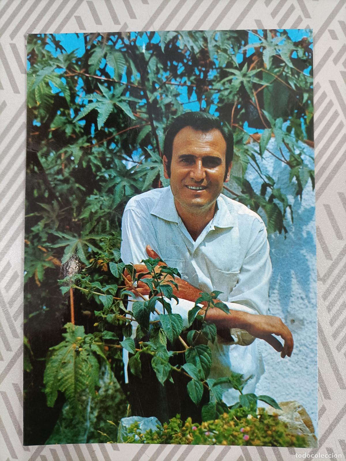 Postales: Postal de Manolo Escobar,con autografo - Foto 1
