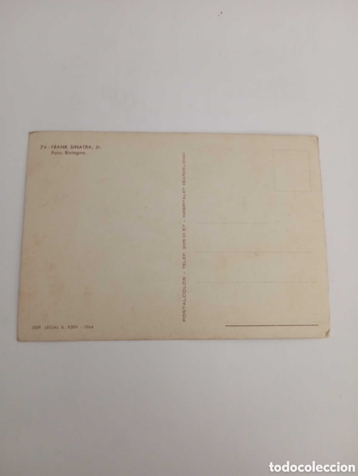 Postales: Postal Frank Sinatra jr 1964 sin circular - Foto 2