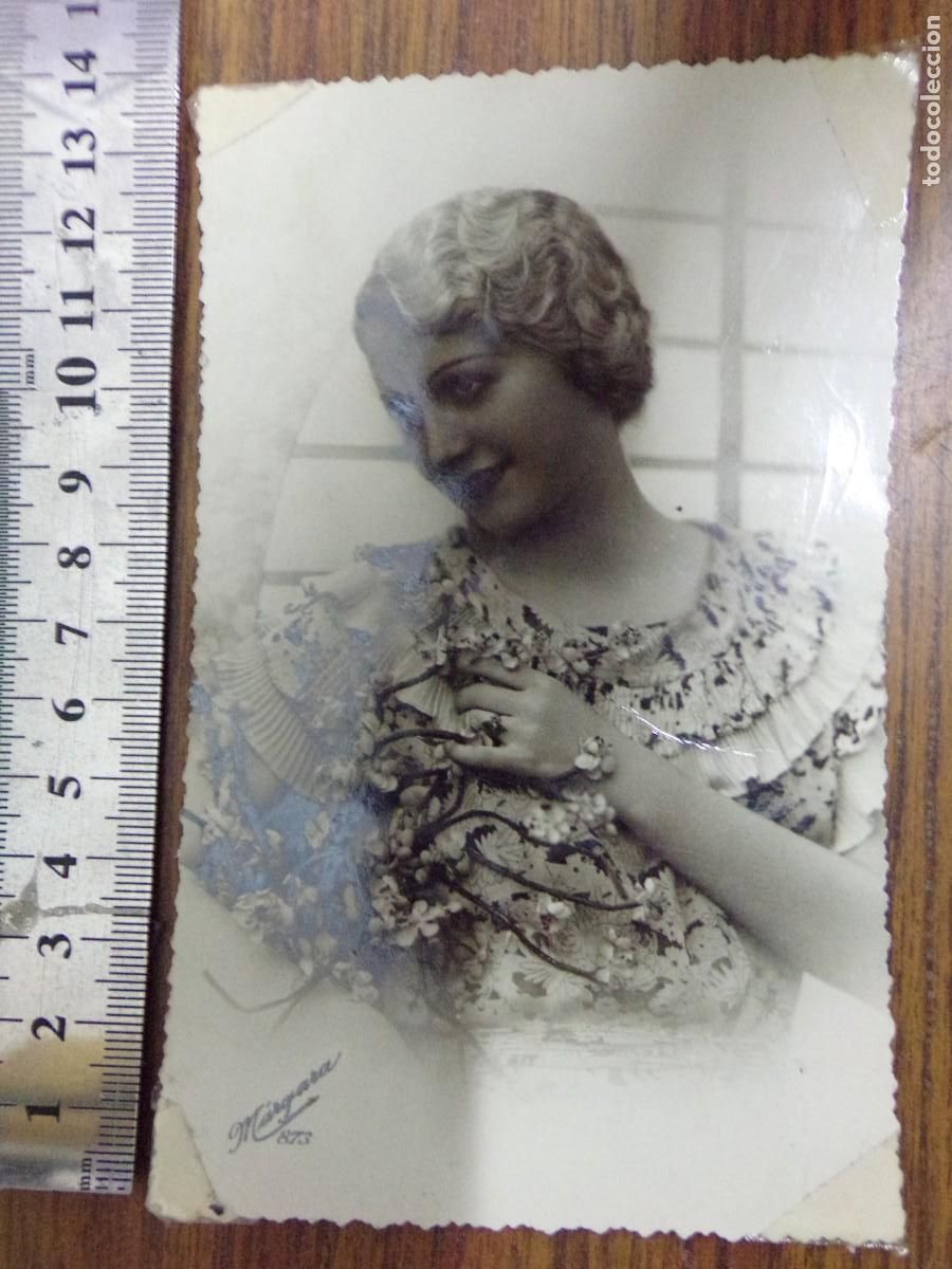 Postales: postal de mujer. GH. Alsina- Madrid - Foto 1